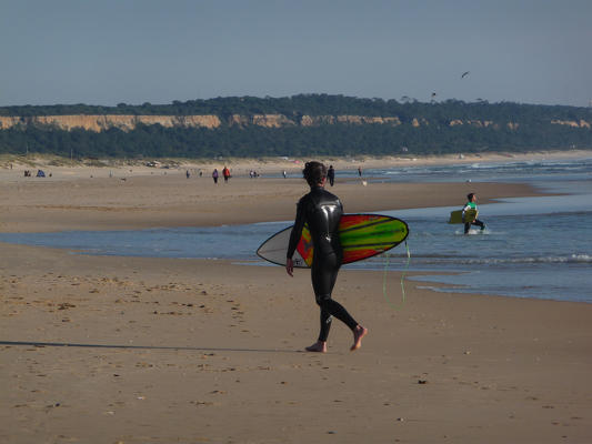 Going surfing